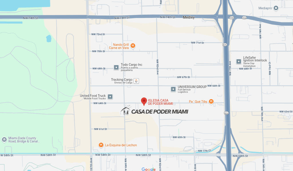 iglesia cristiana en Doral Miami Florida 2025